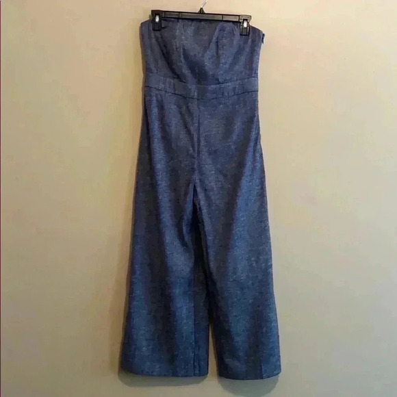 Chico's Black Label Indigo Twill Jumpsuit - Picture 5 of 11